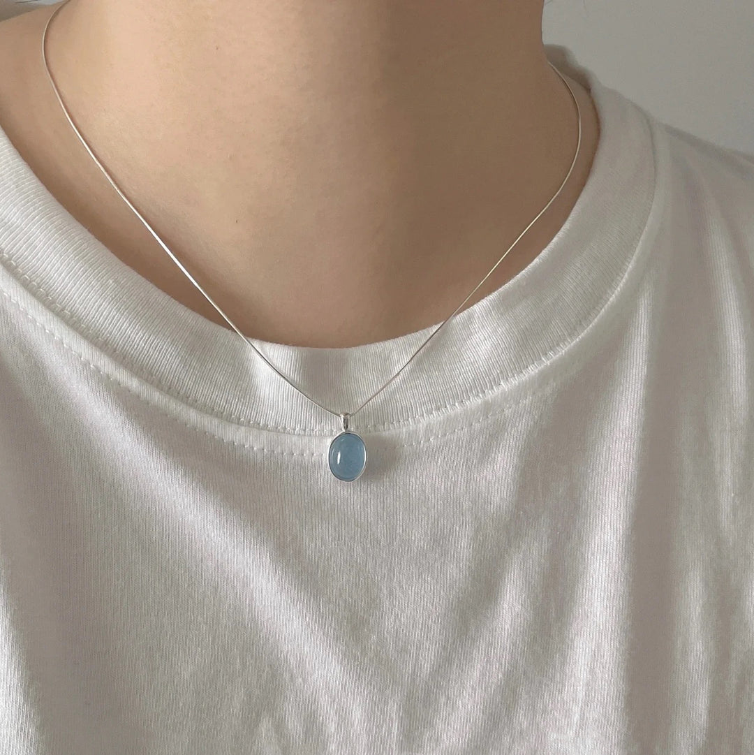 Aquamarine Necklace