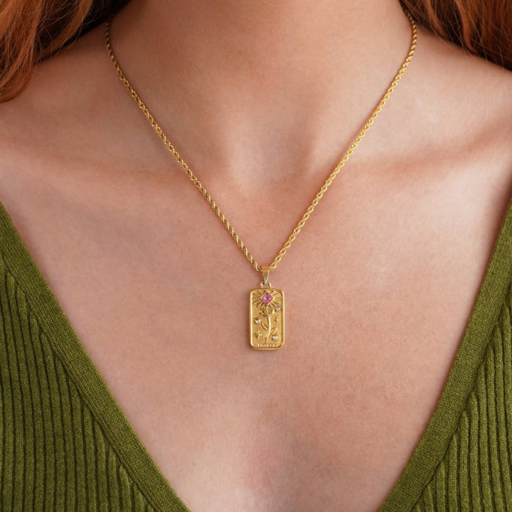 Tarot Pendant Necklace