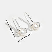 Dahra Pearl Sterling Silver Earrings