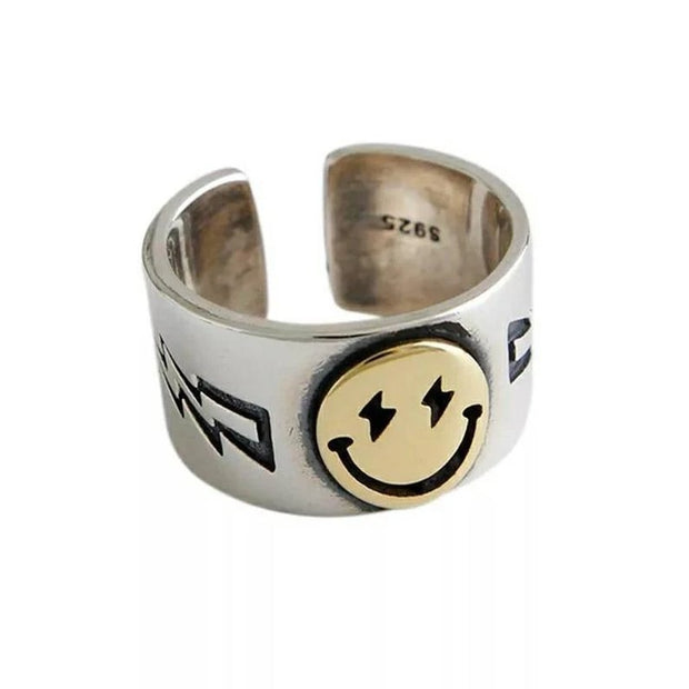 Smile Lucky Face Ring