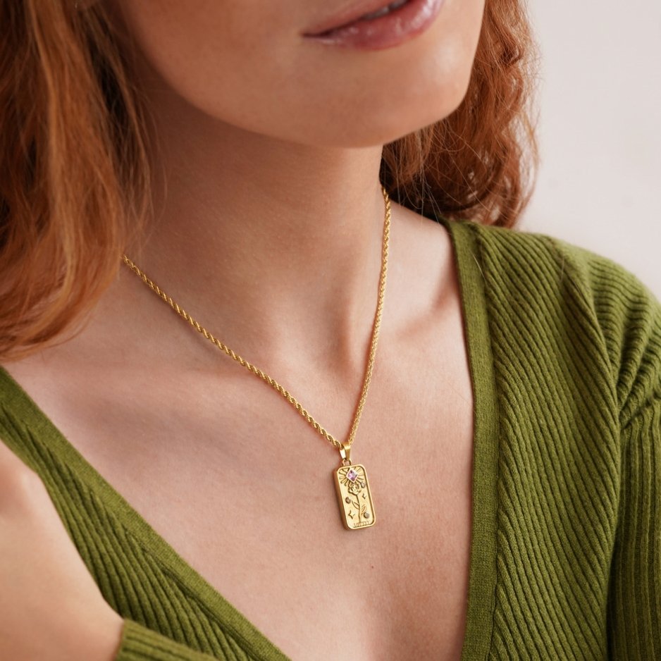 Tarot Pendant Necklace
