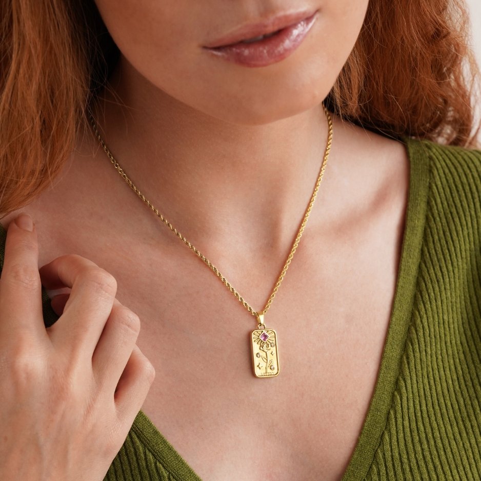 Tarot Pendant Necklace